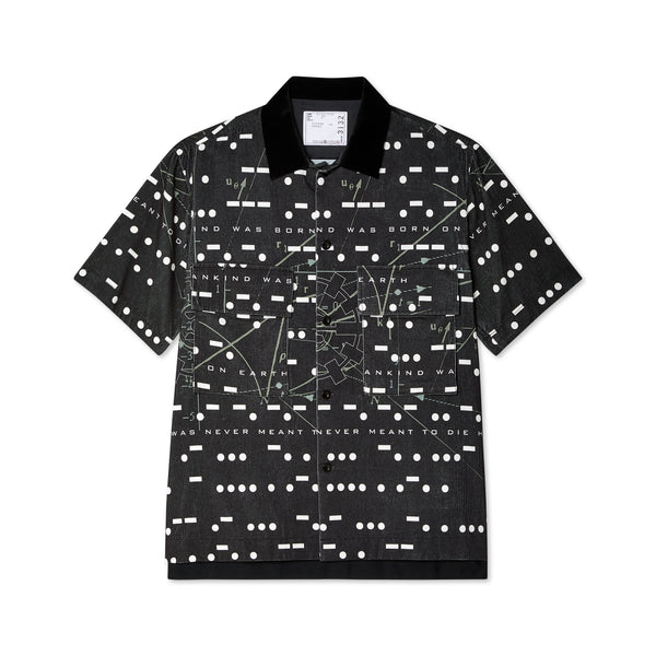 Sacai - Men's Interstellar Shirt - (Black)