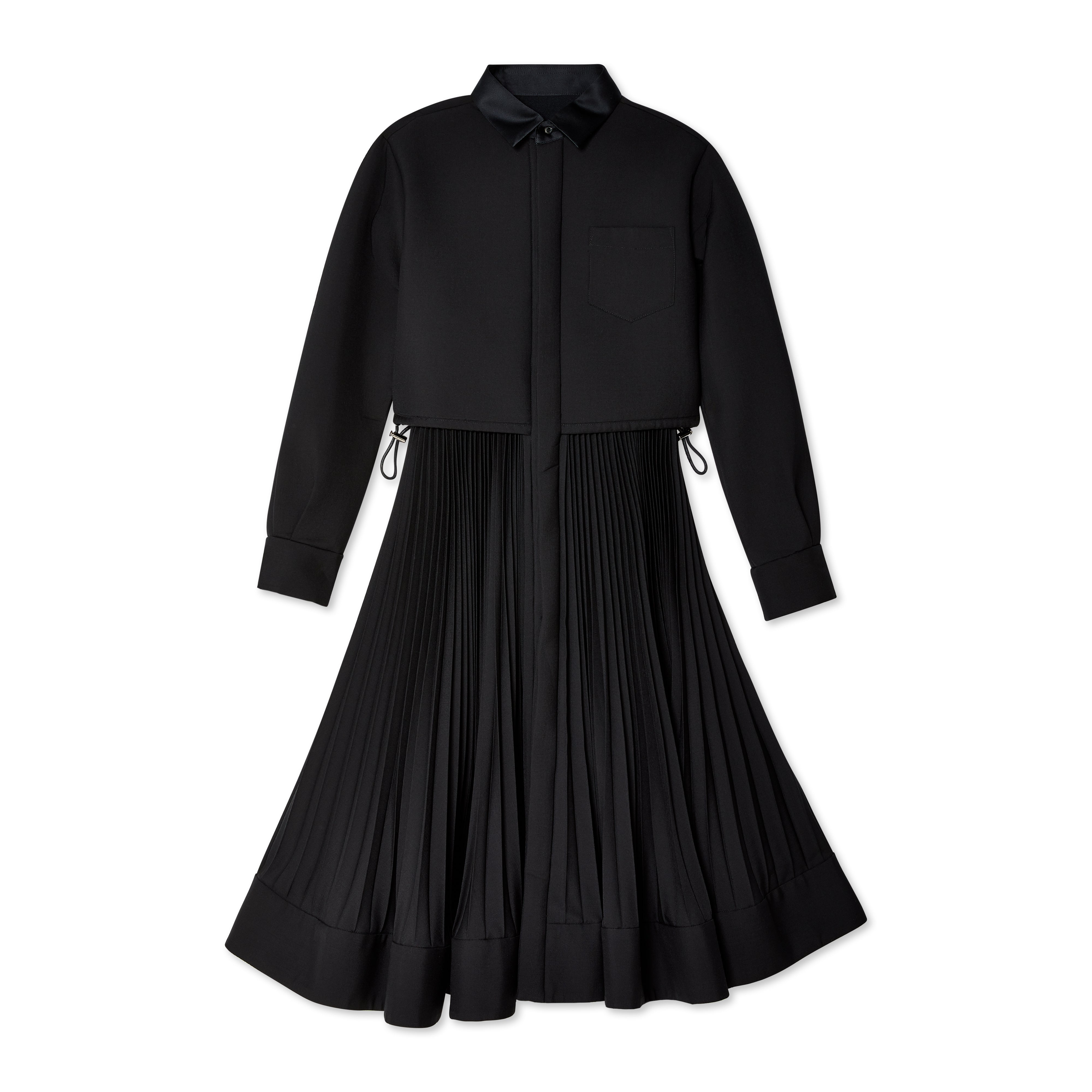 Sacai - Women's Suiting Bonding Dress - (Black)