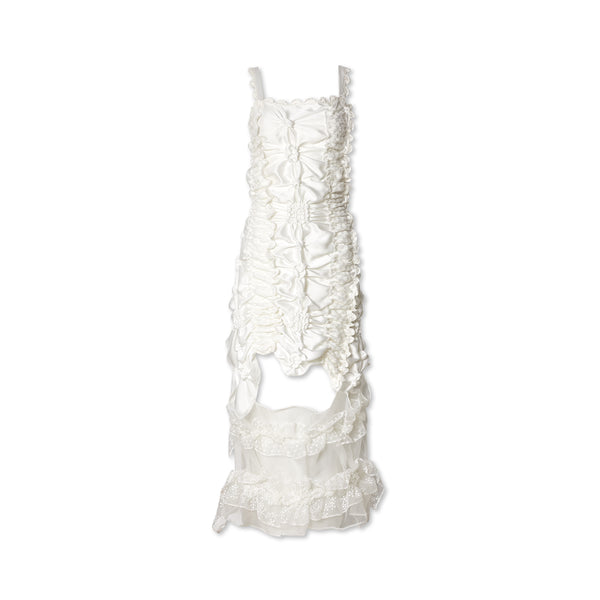 Roisin Pierce - Women's Sweet Swirl Dress - (Off White)