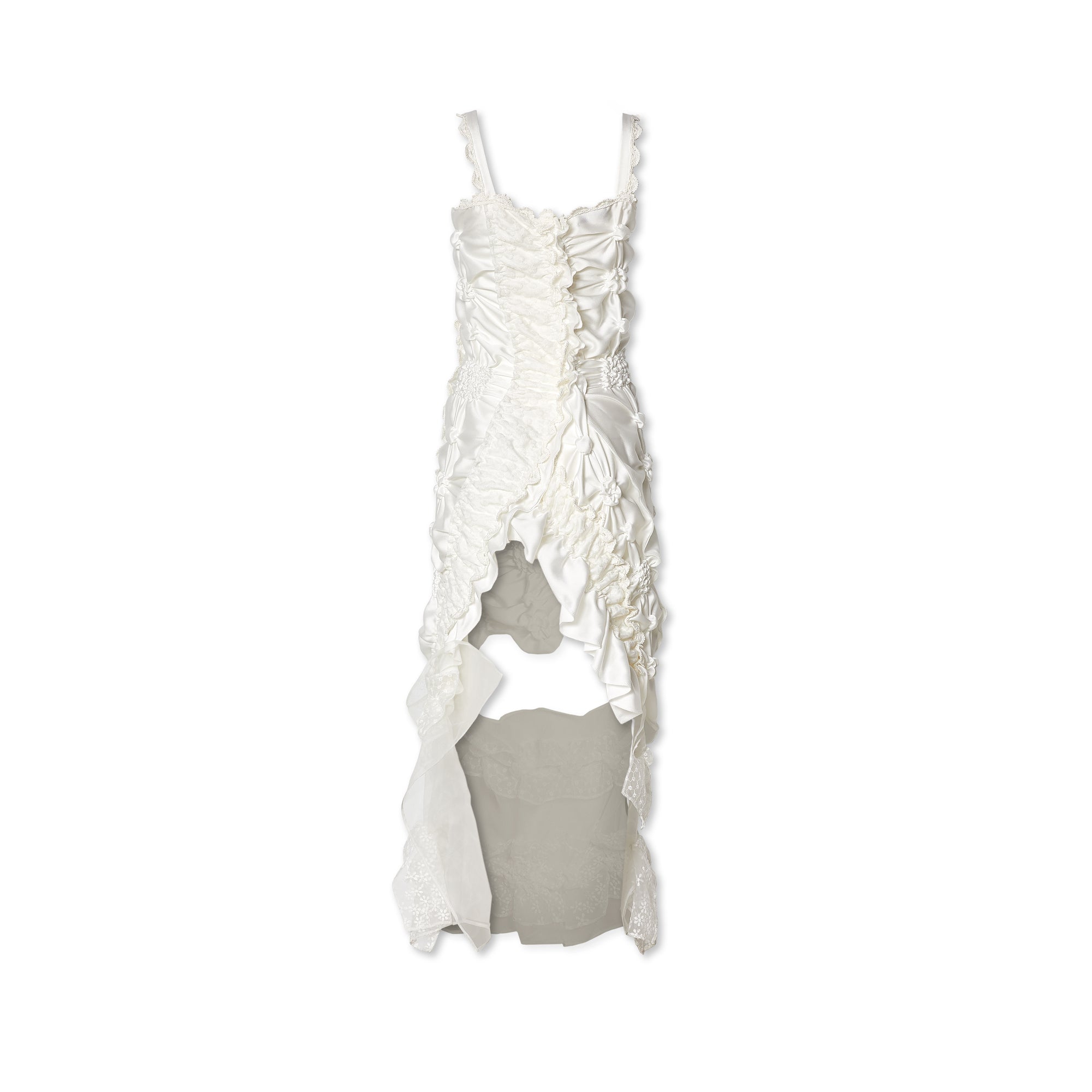 Róisín Pierce - Women's Sweet Swirl Dress - (Off White) view 2