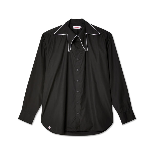 Charles Jeffrey - Men's Star Collar Shirt - (Black)