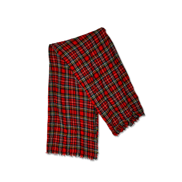 Daniela Gregis - Women's Scialle Shawl Lavato - (Tartan)