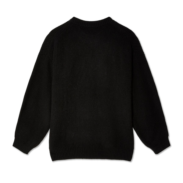 Evan Kinori - Men's Big Sweater - (Black)