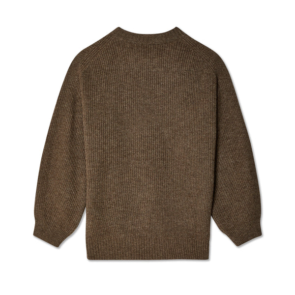 Evan Kinori - Men's Big Sweater - (Natural)