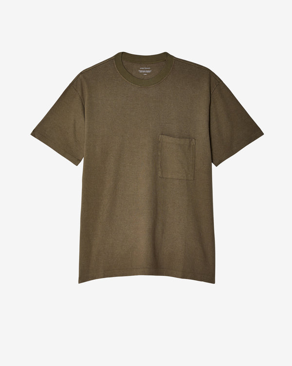Evan Kinori - Men's Pocket Tee - (Taupe)