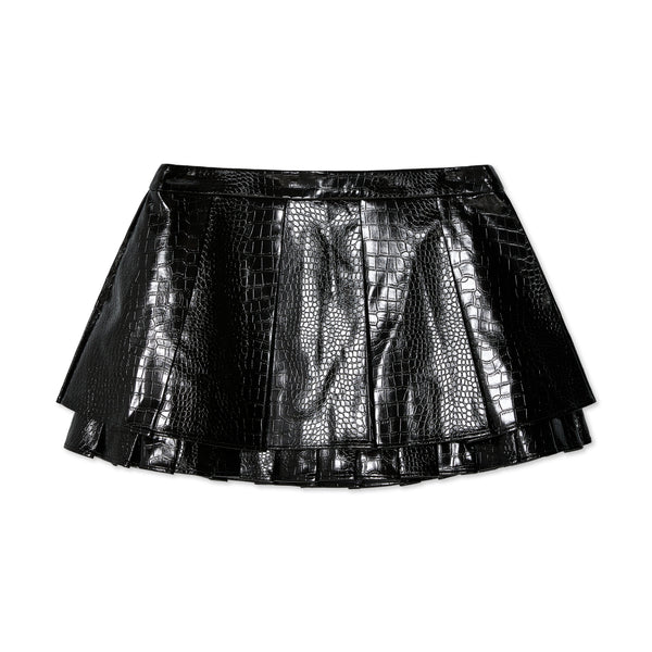 Shushu/Tong - Women's Pleated Skirt - (Black)