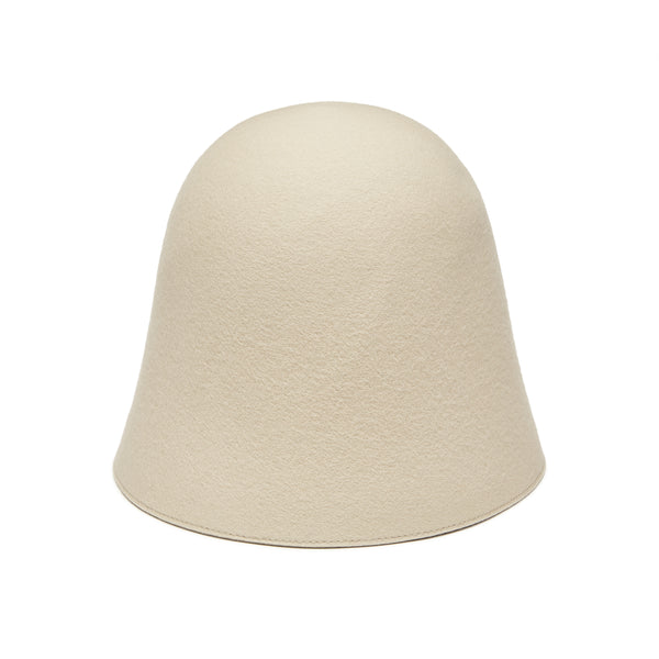 Mature Ha - Women's Free Hat Back Stitch - (Ivory)