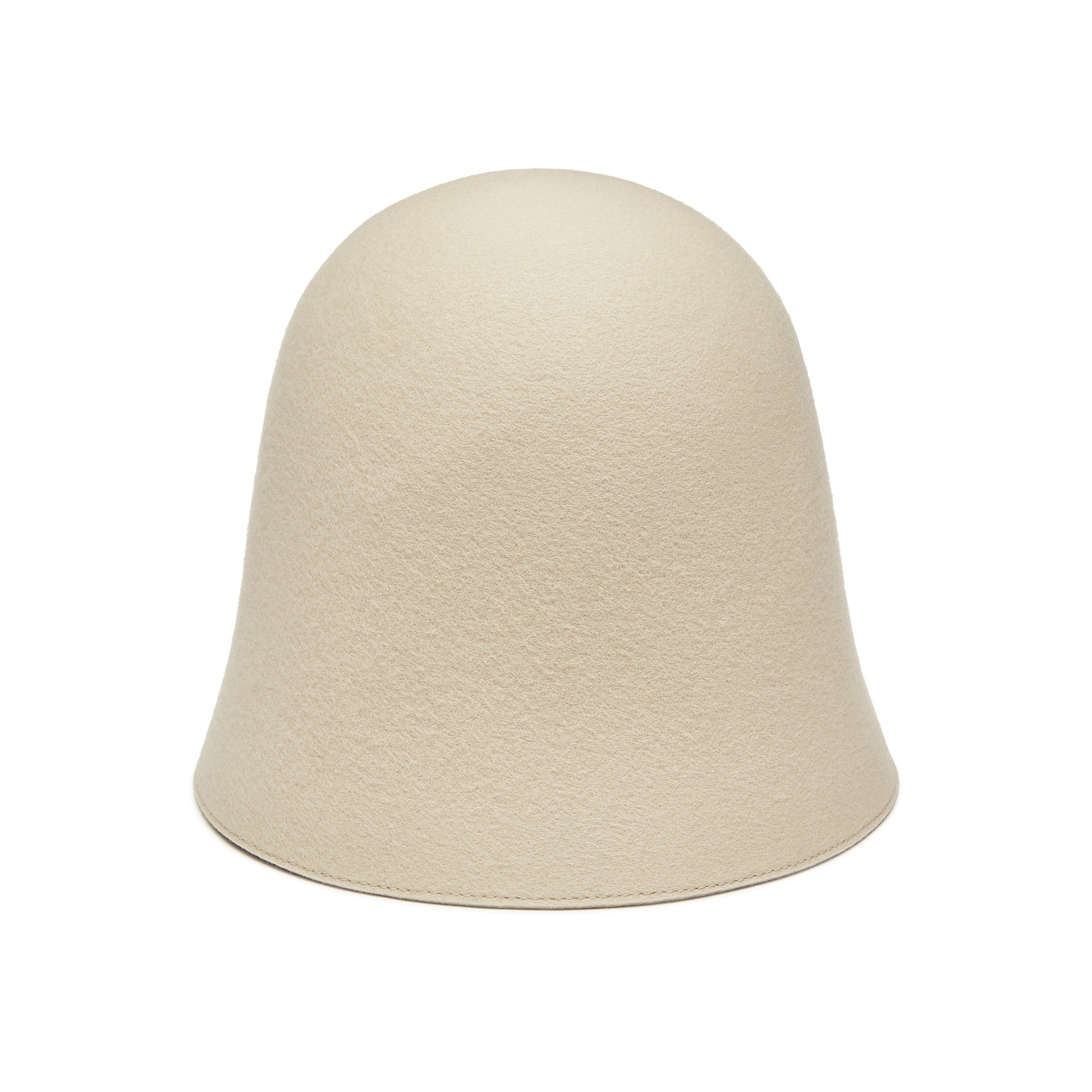 Mature Ha - Women's Free Hat Back Stitch - (Ivory)