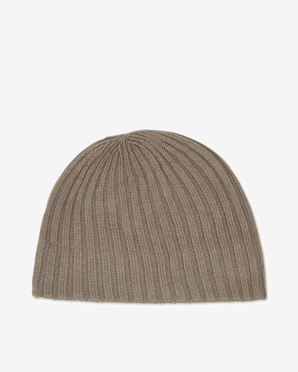 Mature Ha - Women's Slant Cutting Knit Cap - (Charcoal)