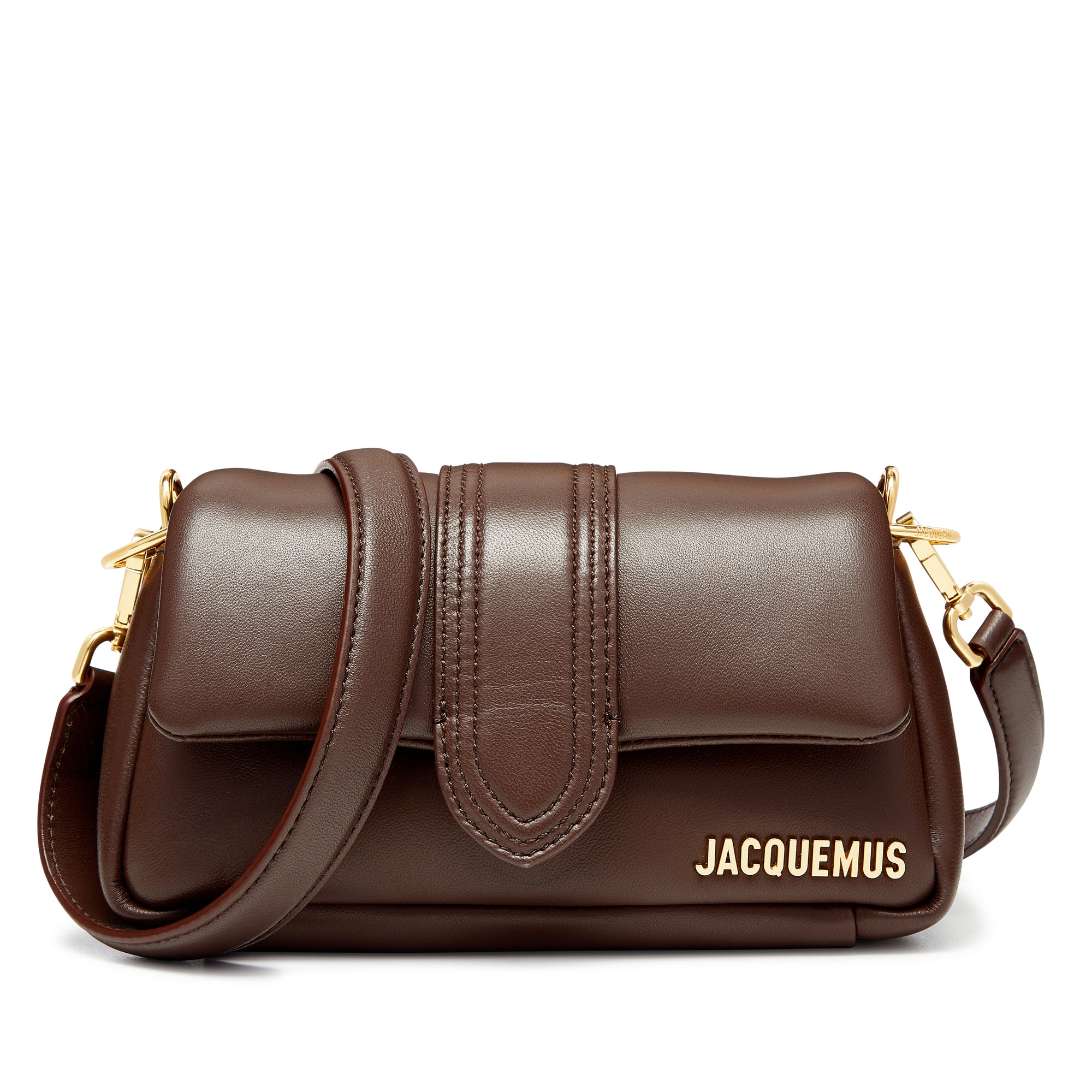 Jacquemus - Women’s Le Petit Bambimou Shoulder Strap Bag - (Medium Brown) view 1