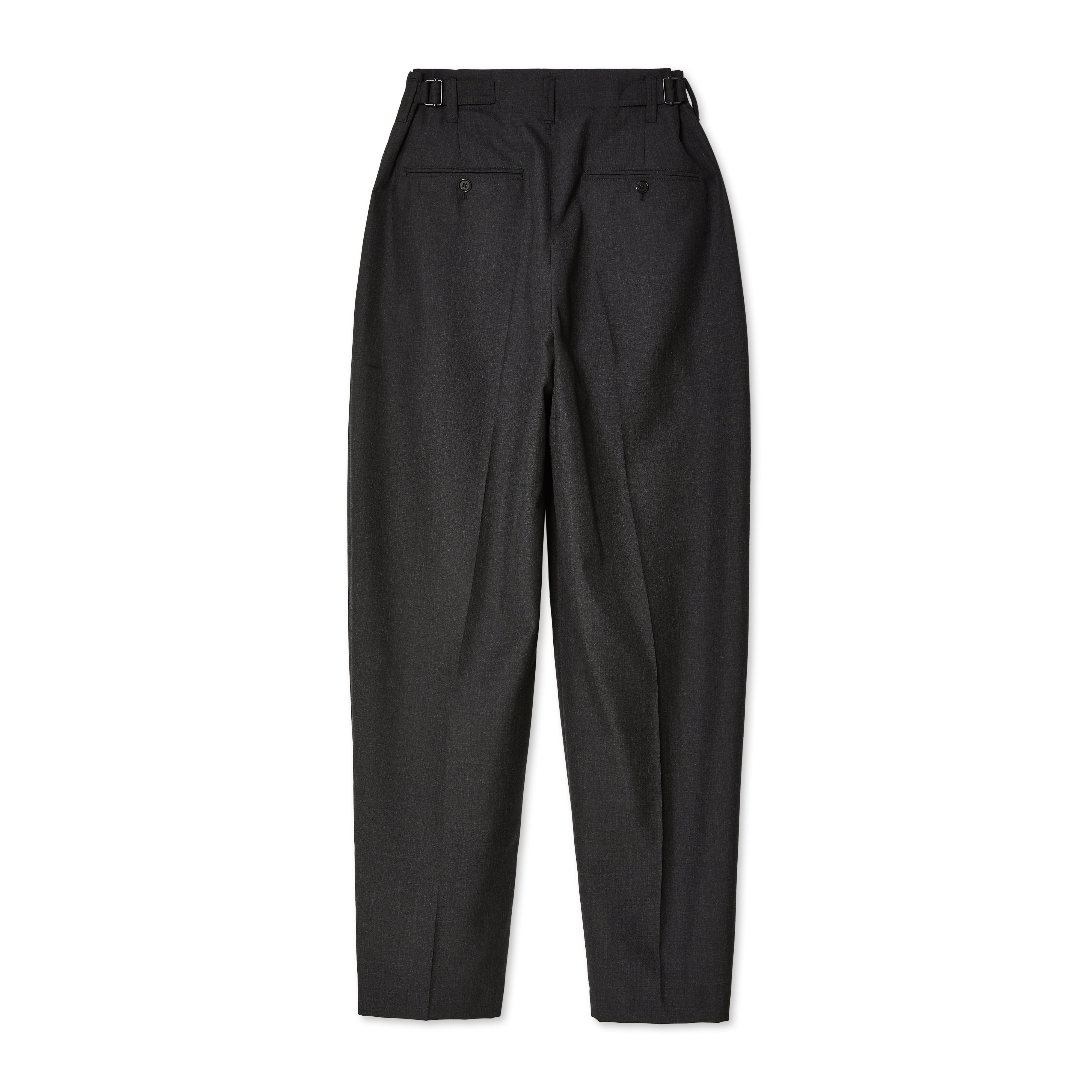 Lemaire - Women’s Pleated Tapered Pants - (Caviar)