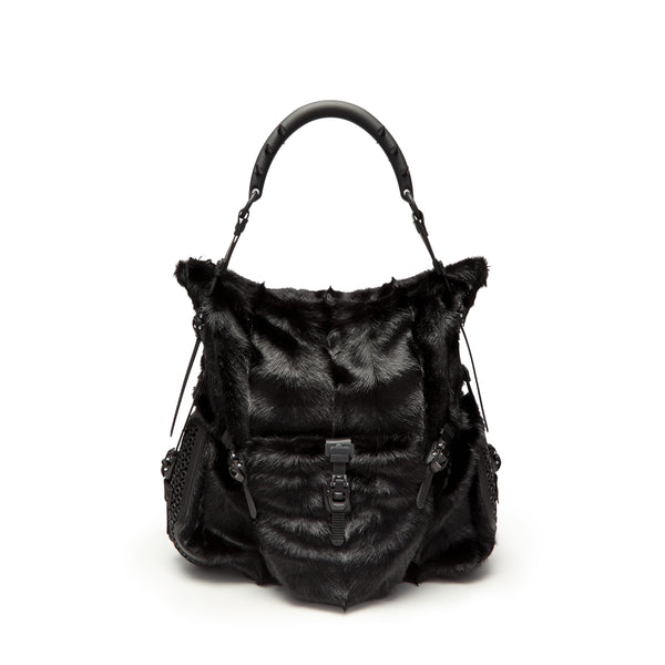Junya Watanabe - INNERRAUM Faux Fur Handbag - (Black)