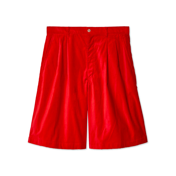 CDG Shirt - Men's Corduroy Shorts - (Red)