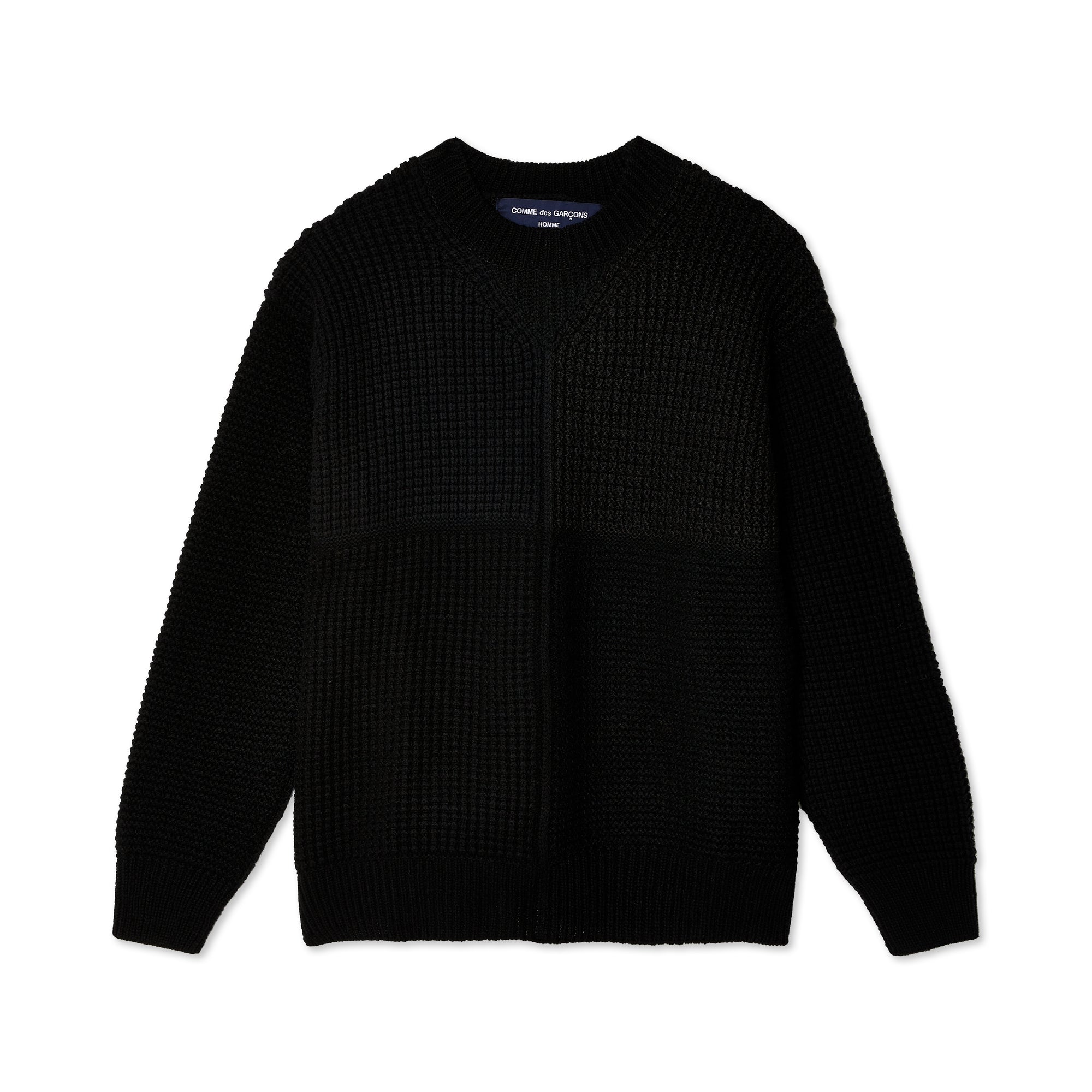 Comme des Garçons Homme - Men's Sweater - (Black) view 1