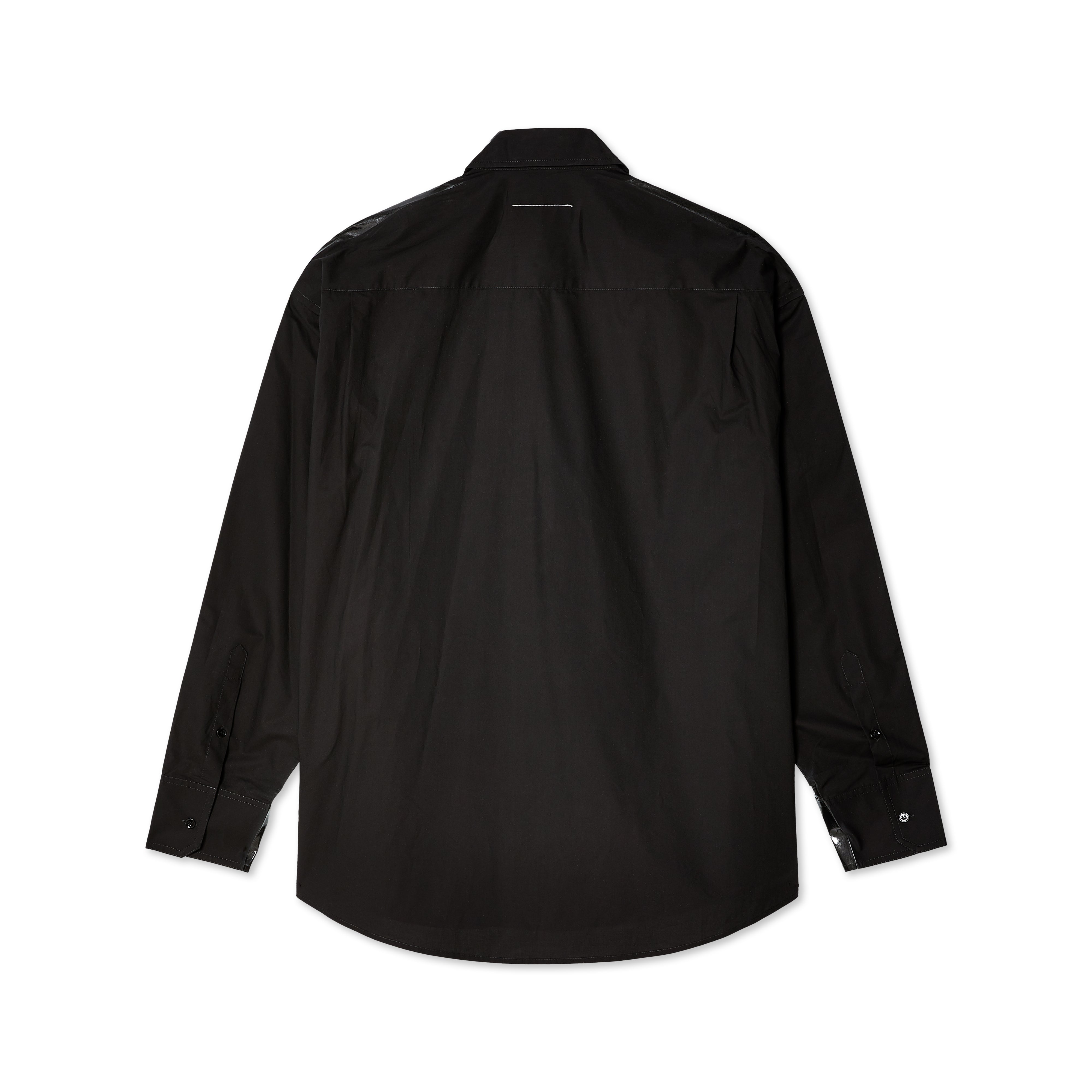 MM6 Maison Margiela - Men's Long-sleeved Shirt - (Black)