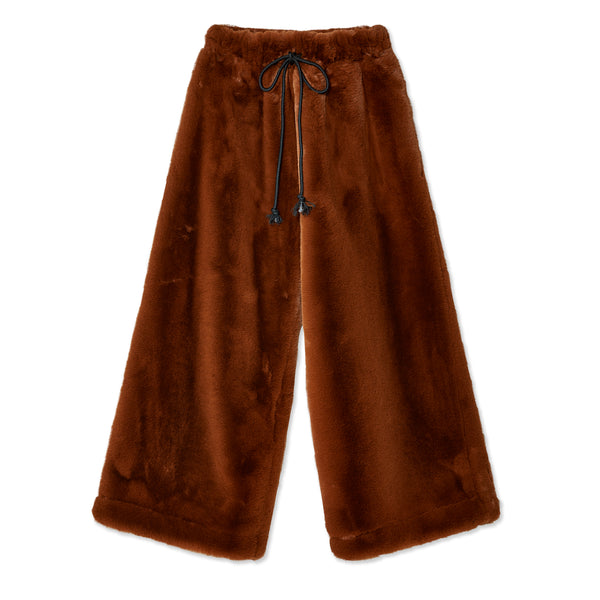 Melitta Baumeister - Women's Cropped Lounge Pants - (Rust Brown)