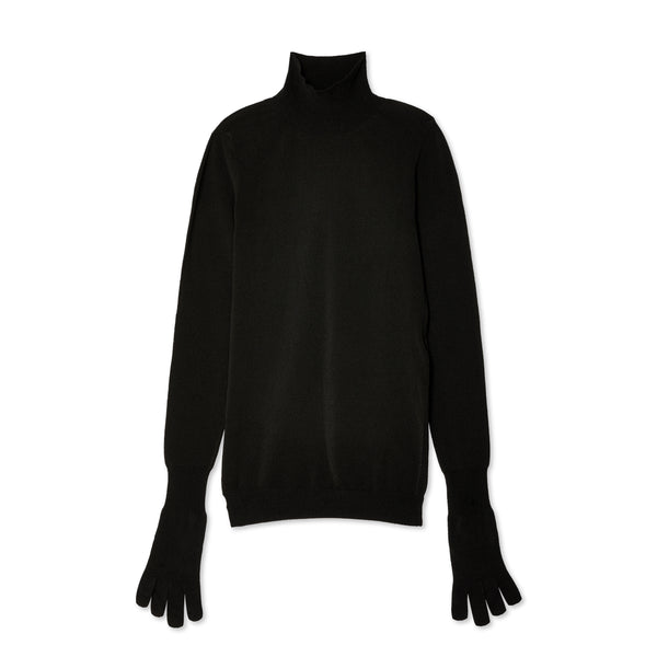 Balenciaga - Women's Gloves Sweater - (Black)