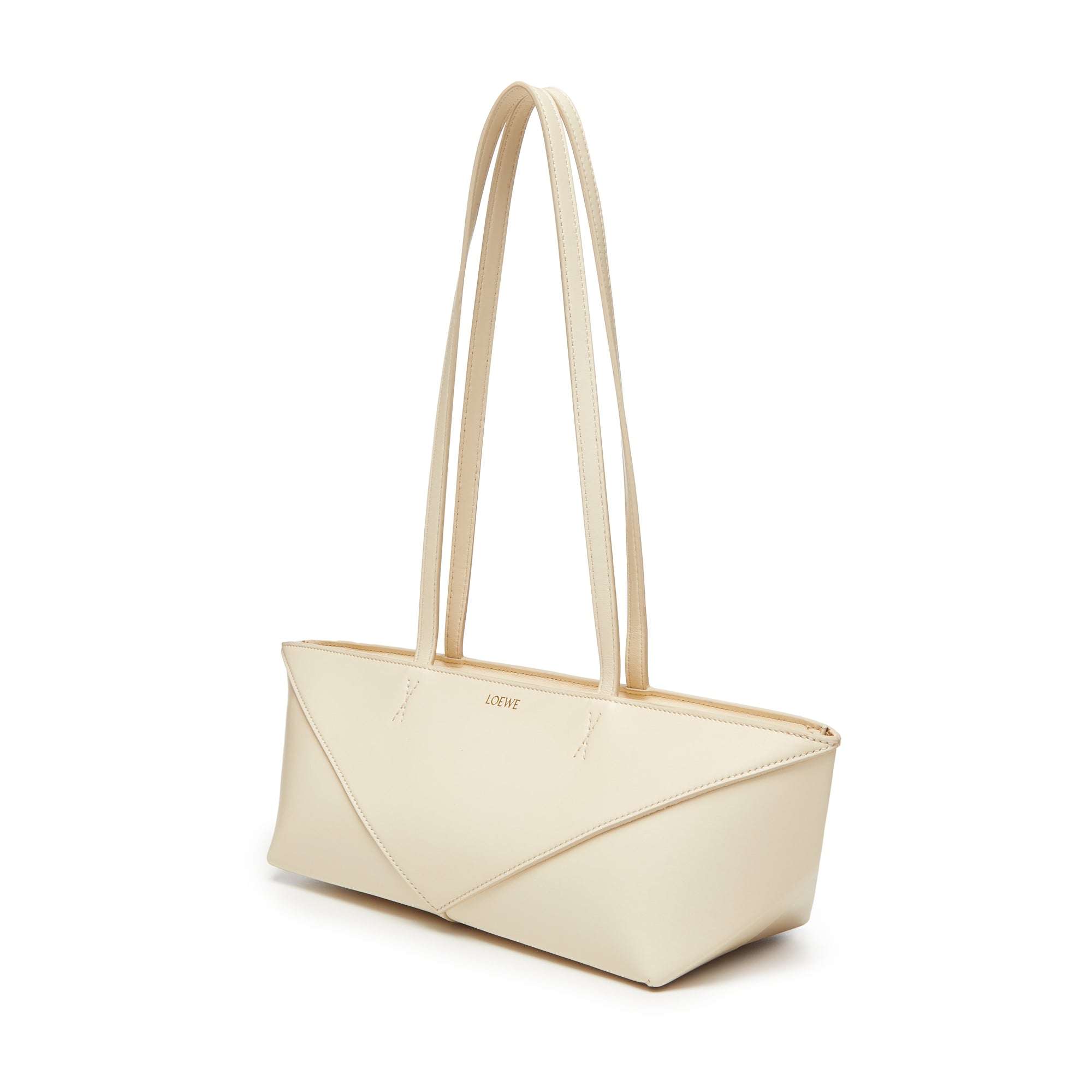 Loewe - Women's Cropped Puzzle Fold Bag - (Chalk) view 3
