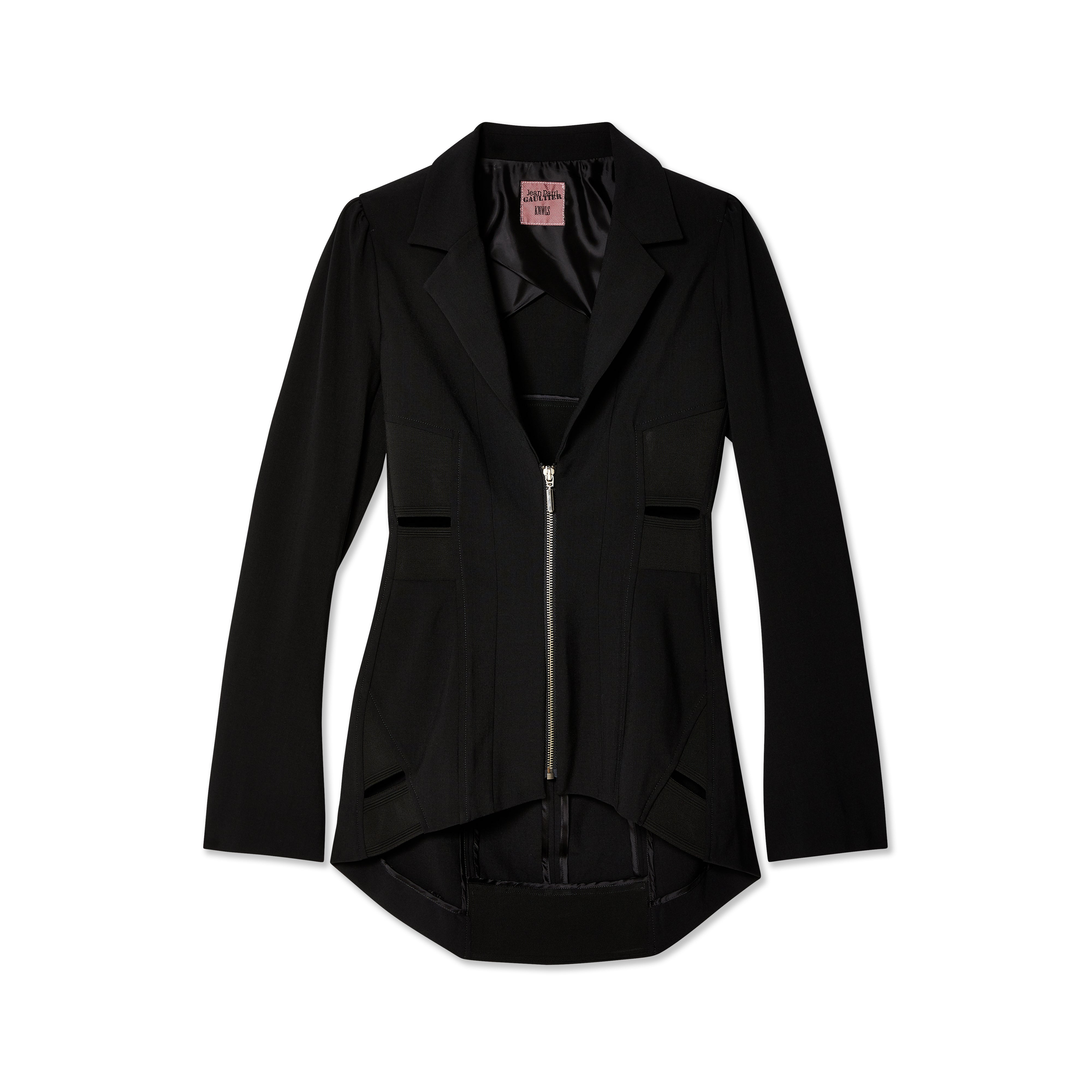 Jean Paul Gaultier - KNWLS Women's Fitted Suit Jacket - (Black)
