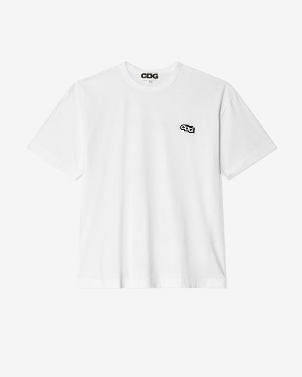 CDG - Oversized Patch T-Shirt - (White)