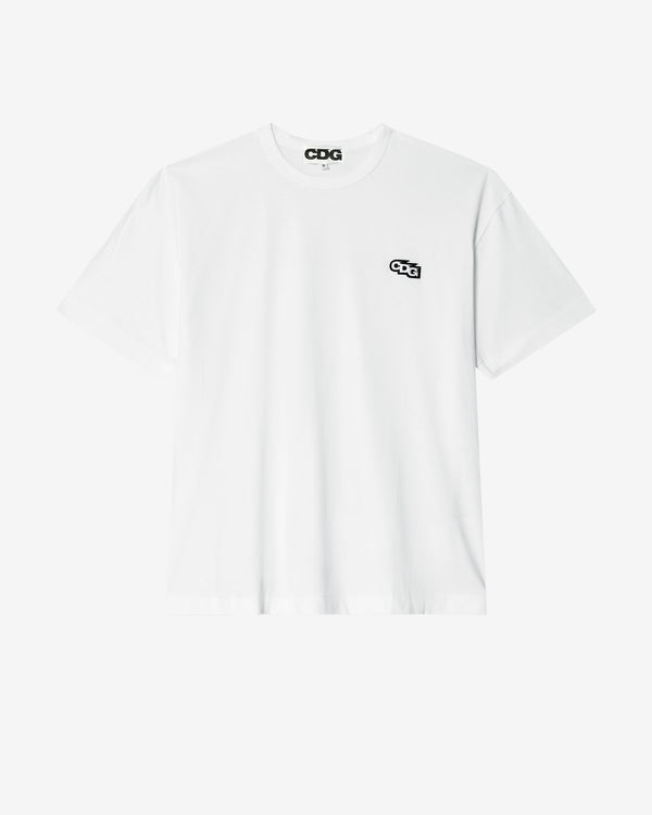 CDG - Oversized Patch T-Shirt - (White)