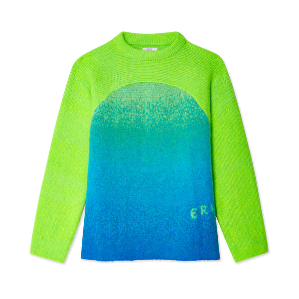ERL - Men's Degrade Gradient Sweater - (Green)