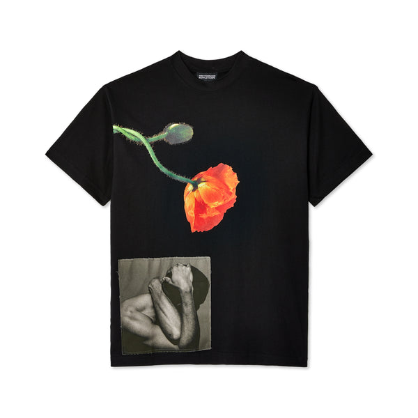 Honey Fucking Dijon - Mapplethorpe Poppy T-Shirt - (Black)