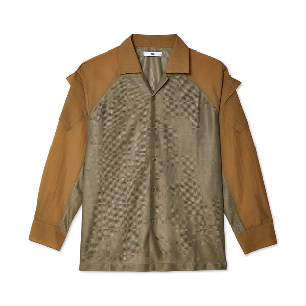 Olly Shinder - Men's Army Shirt - (Brown)