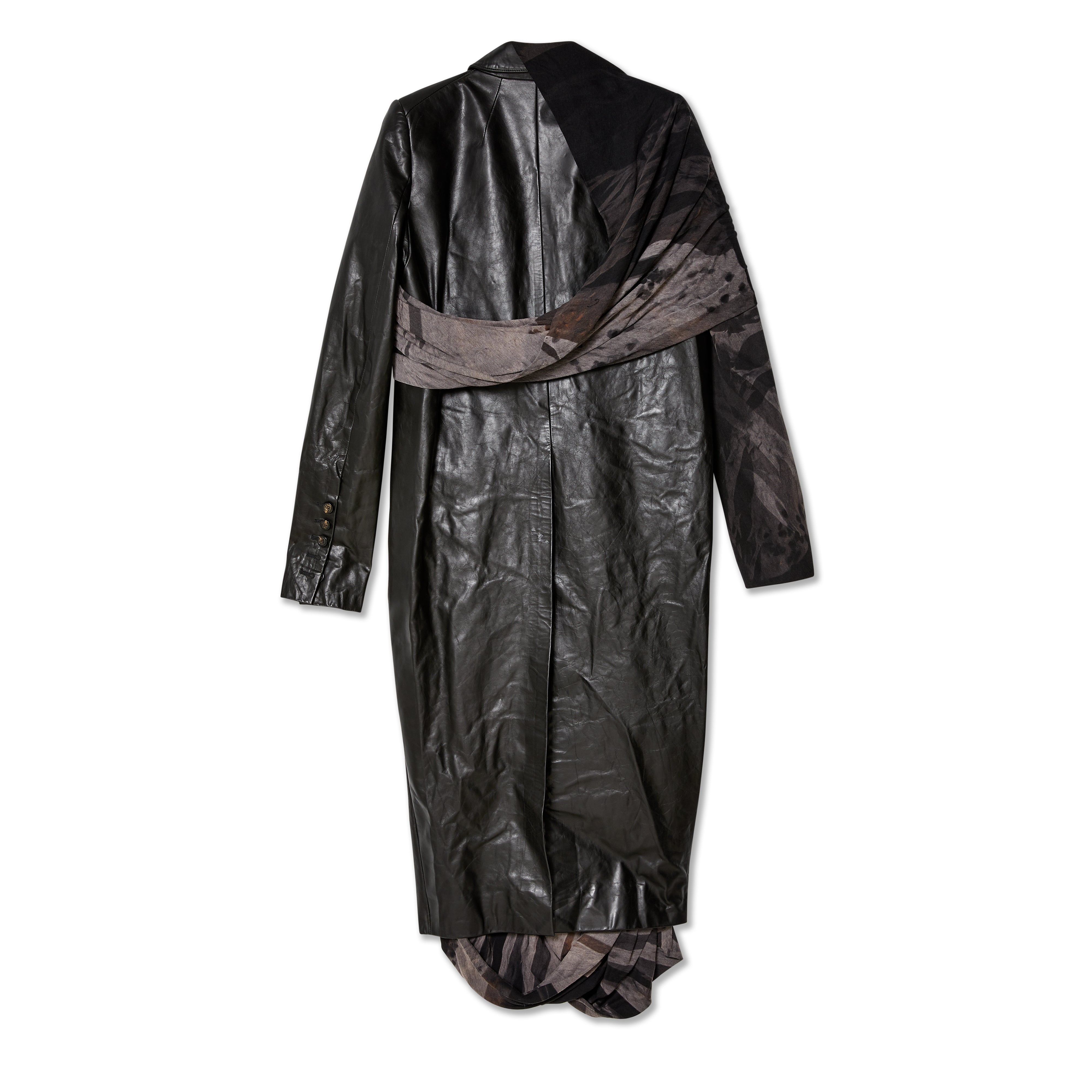 Rick Owens - Straytukay Women's Leather Coat - (Black) – DSMNY E-SHOP