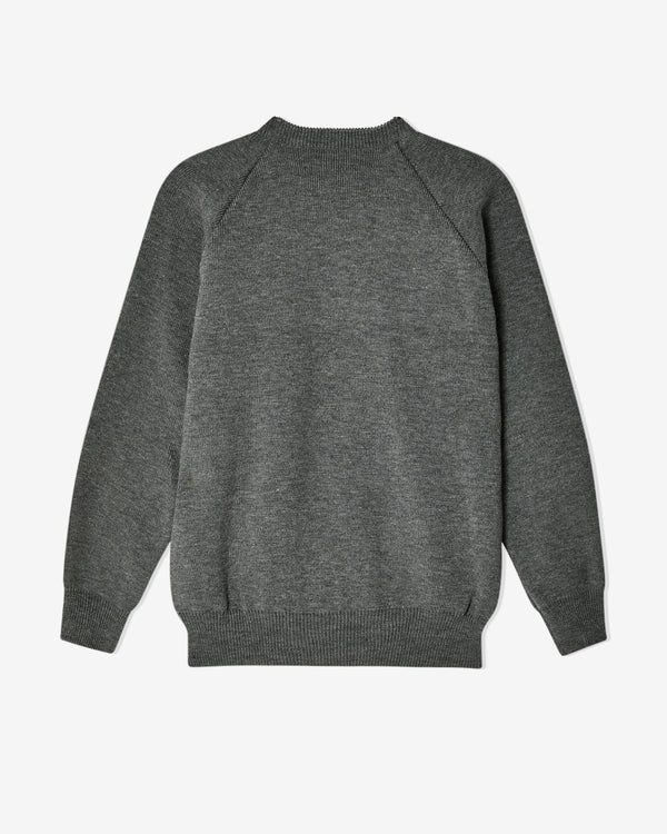CDG - Rib Stitch School Pullover - (Grey)