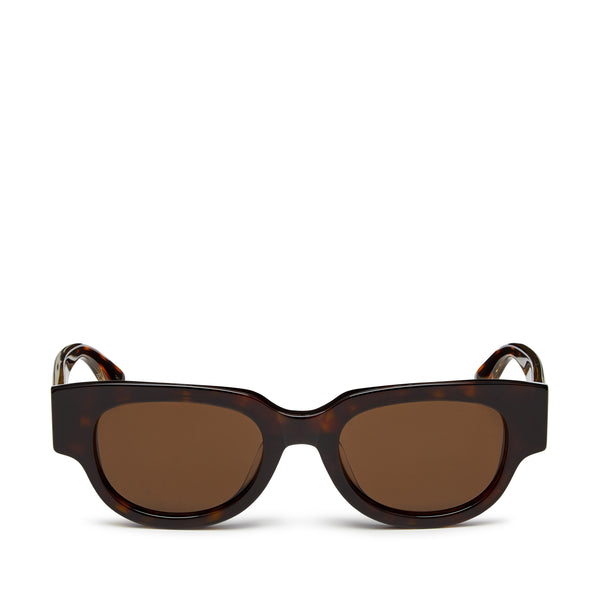 Bottega Veneta - Tri-Fold Square Sunglasses - (Tortoise)