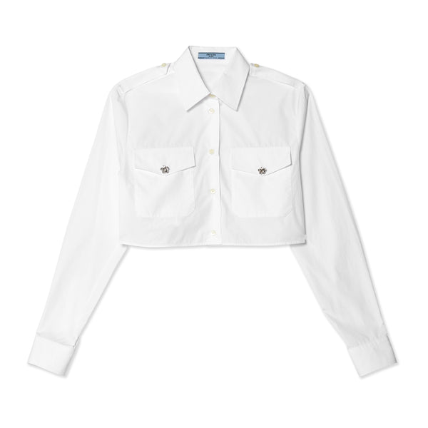 Prada - Women's Poplin Shirt - (White)