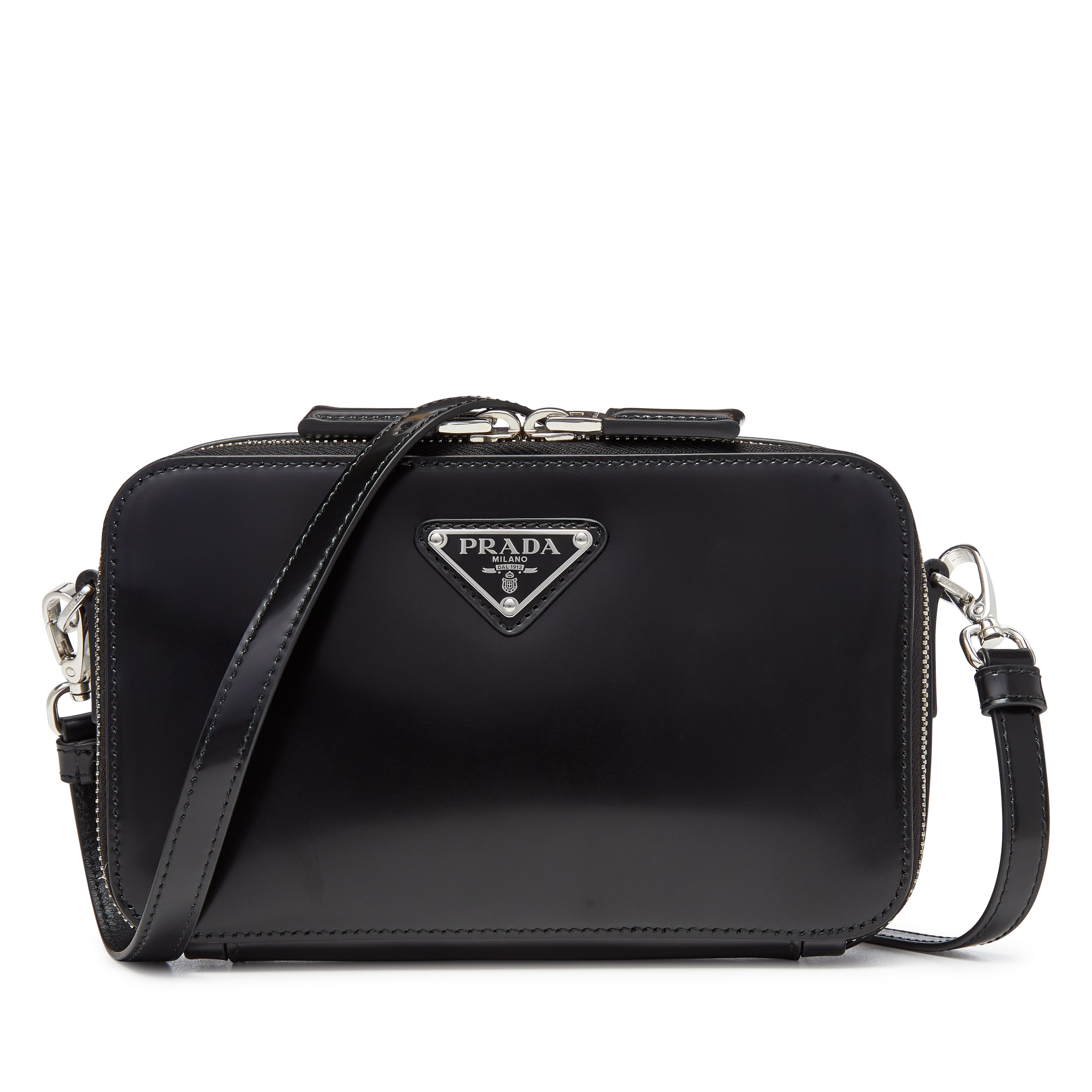DESIGNER - PRADA Milano -Jacquard Logo Handbag -100% Genuine cost over  £1000 new | eBay