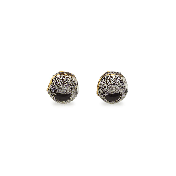 Marc Jacobs - Patchwork Dot Earrings - (Gold/Silver)