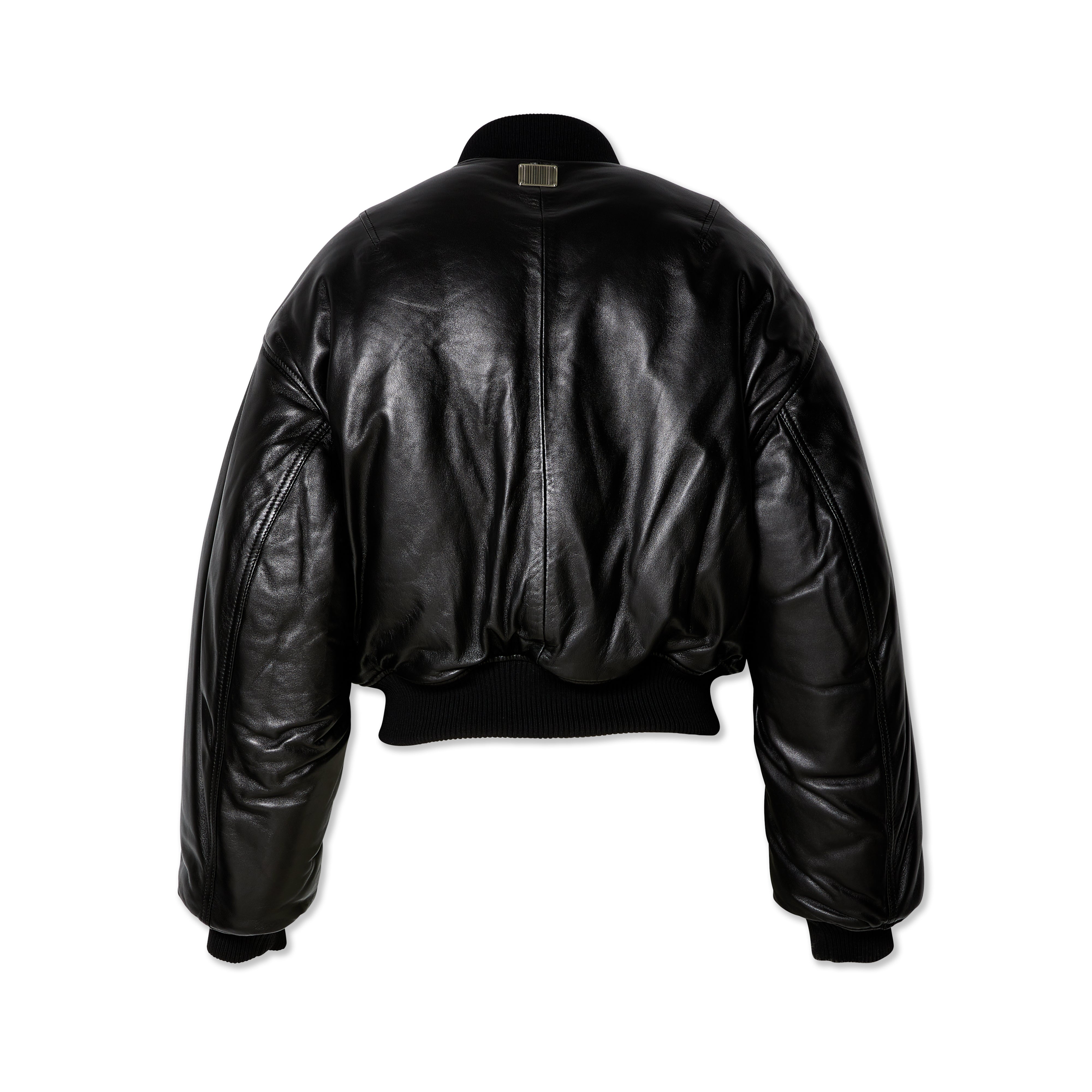 Marc jacobs leather jacket cheap womens