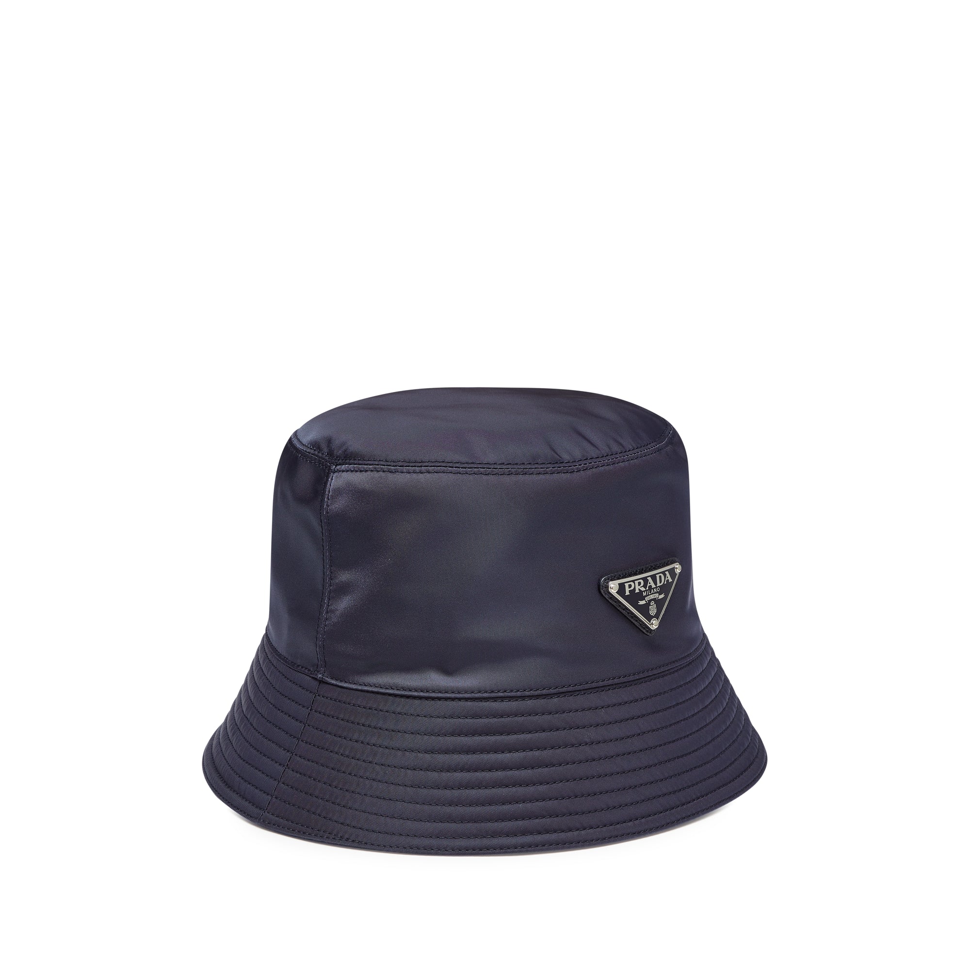 Prada - Men’s Re-Nylon Bucket Hat - (Blue) view 2