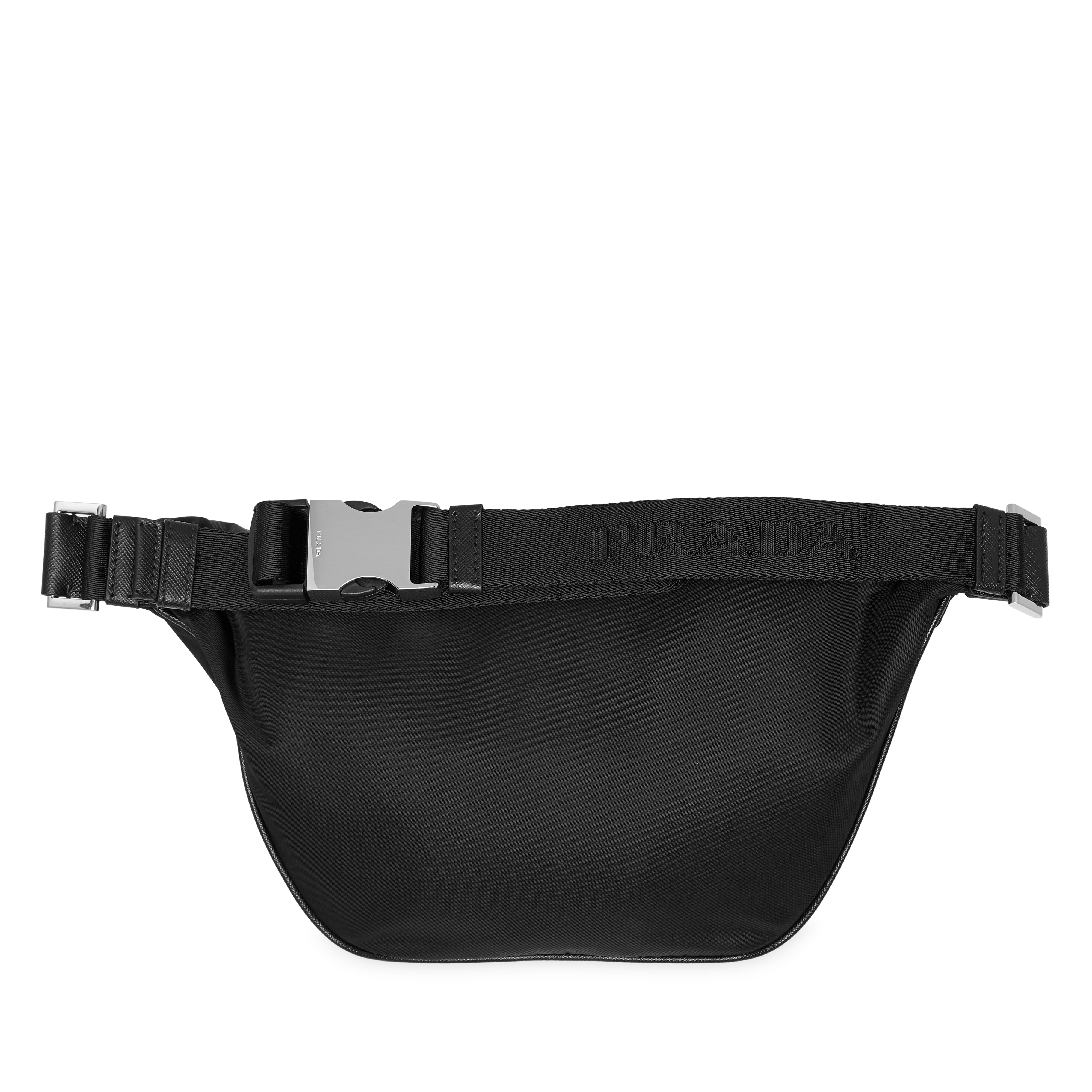 Prada - Men's Re-Nylon and Saffiano Leather Belt Bag - (Nero)