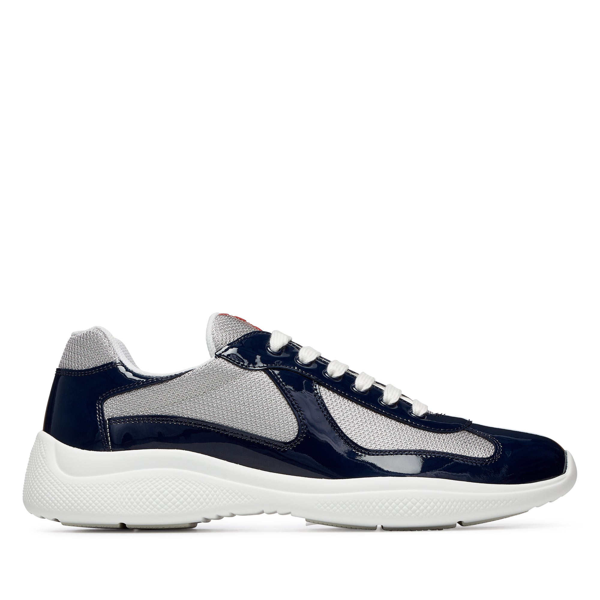 Prada - Men's America's Cup Sneakers - (Royal Blue/Silver) view 1