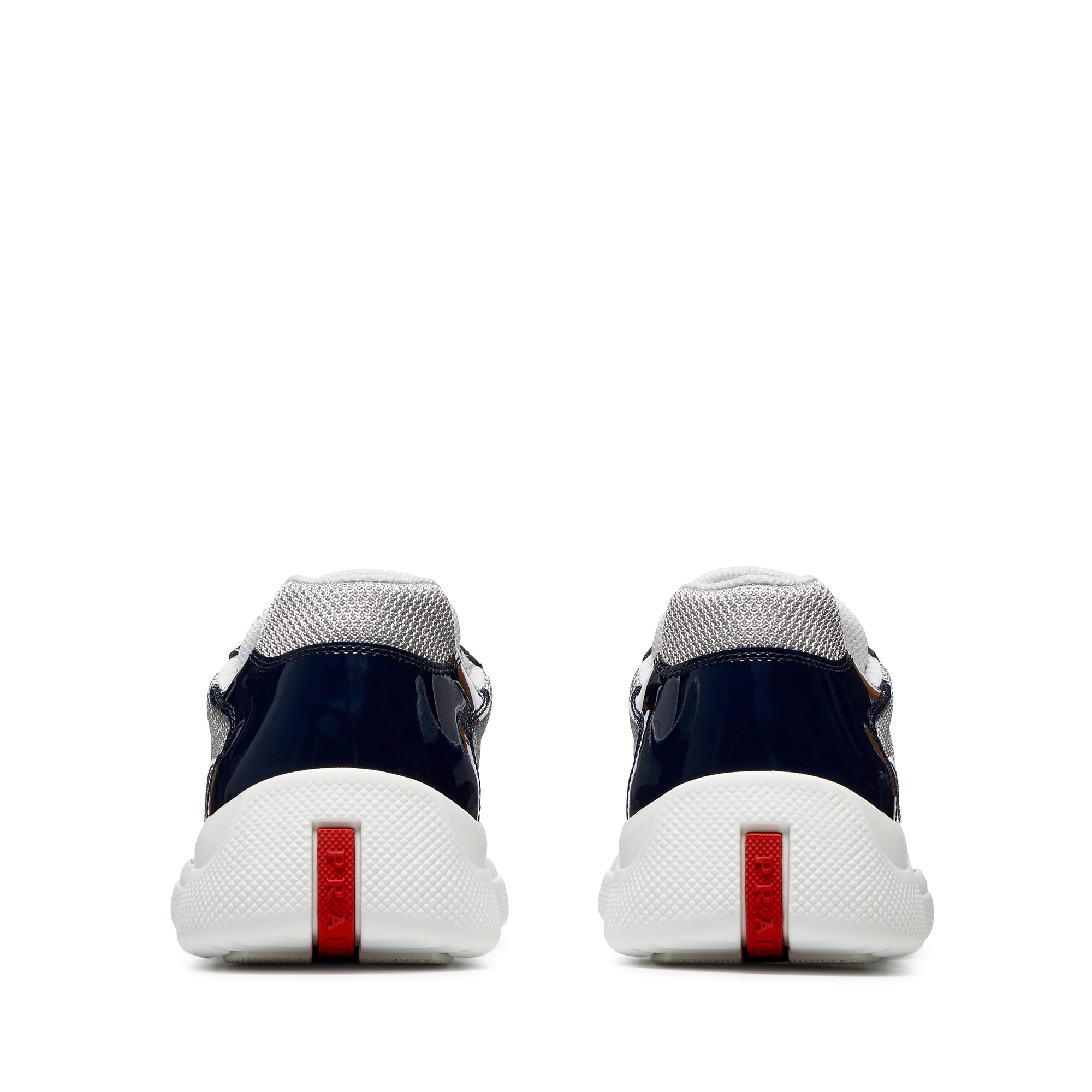 Prada - Men's America's Cup Sneakers - (Royal Blue/Silver) view 3