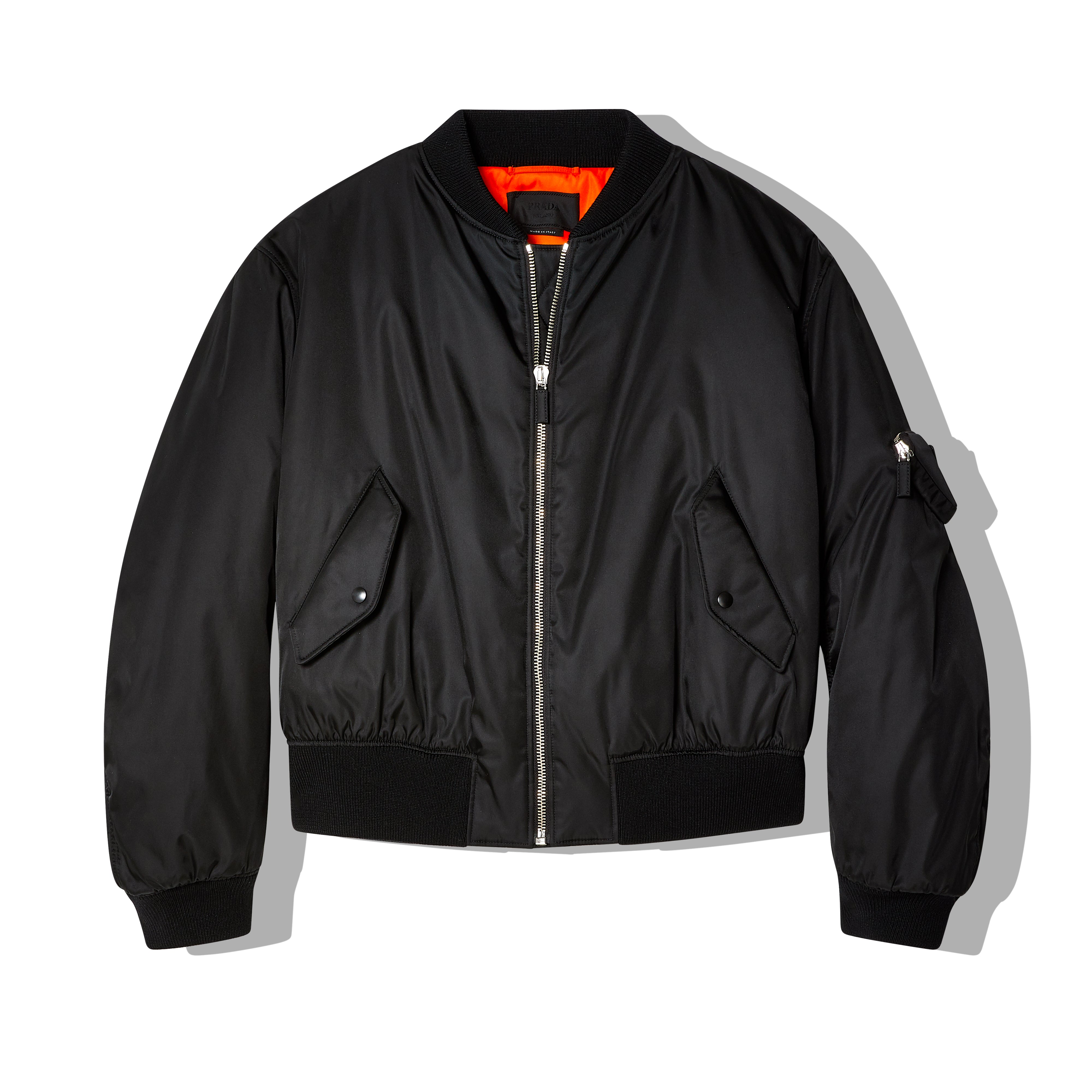 Prada - Men's Re-Nylon Bomber Jacket - (Black) – DSMNY E-SHOP