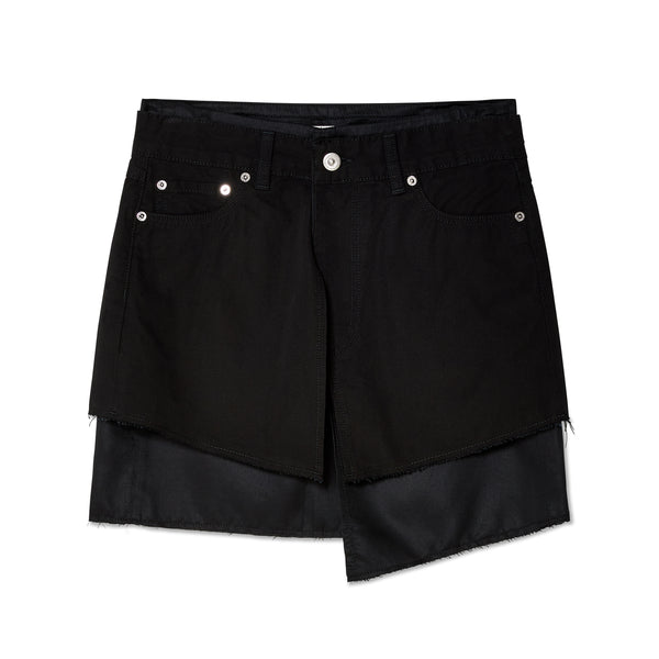 Our Legacy - Women's Mini Denim Skirt - (Black)