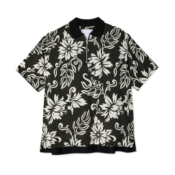 sacai - Men's Floral Print Shirt - (Black)