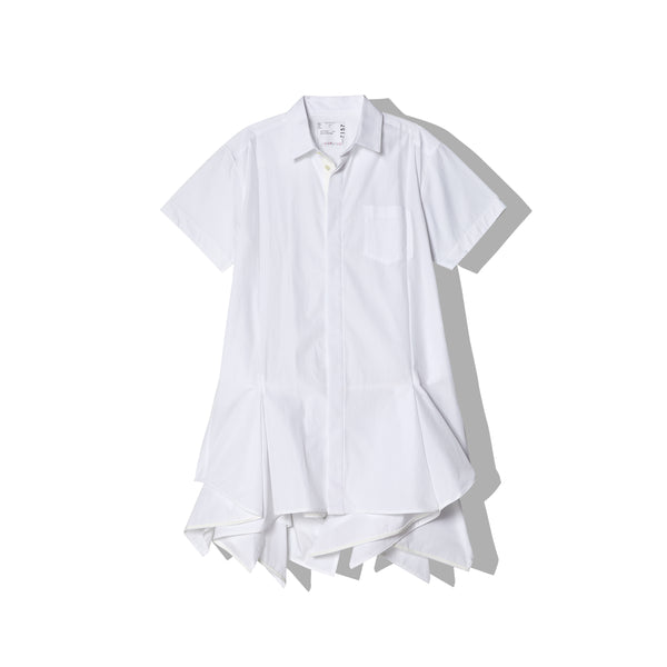 Sacai - Women's Thomas Mason Poplin Dress - (Off White)