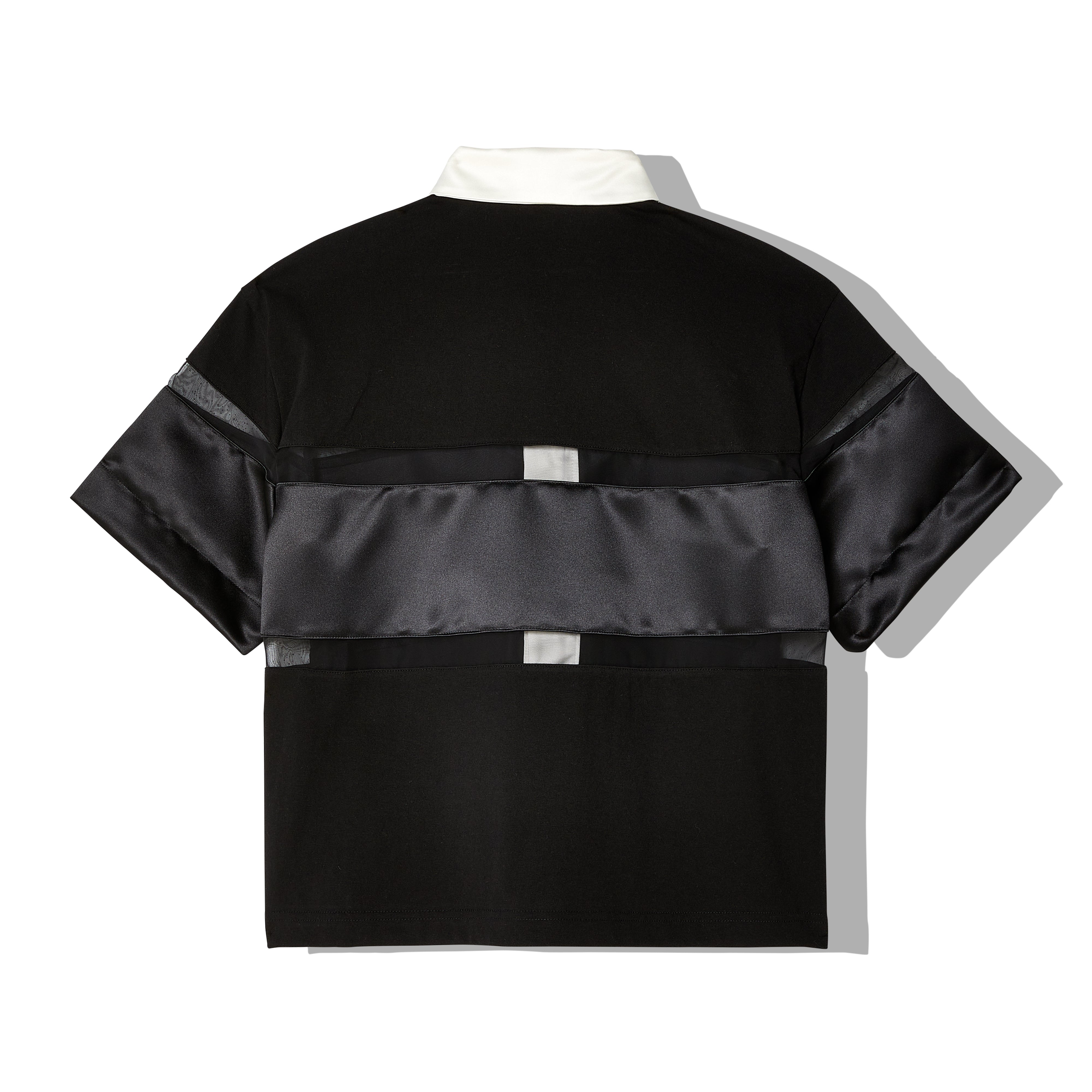 sacai - Women's Rugby Inspired Top - (Black)