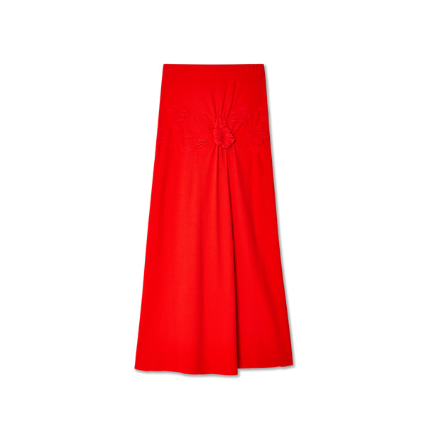 Cecilie Bahnsen - Women's Villa Midi Skirt - (Red)