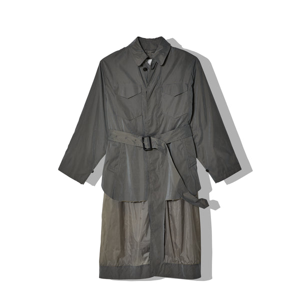Maison Margiela - Women's Trench Coat - (Dark Grey)