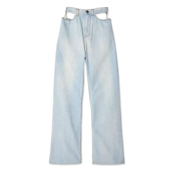 Maison Margiela - Women's Cut Out Jeans - (Light Blue)