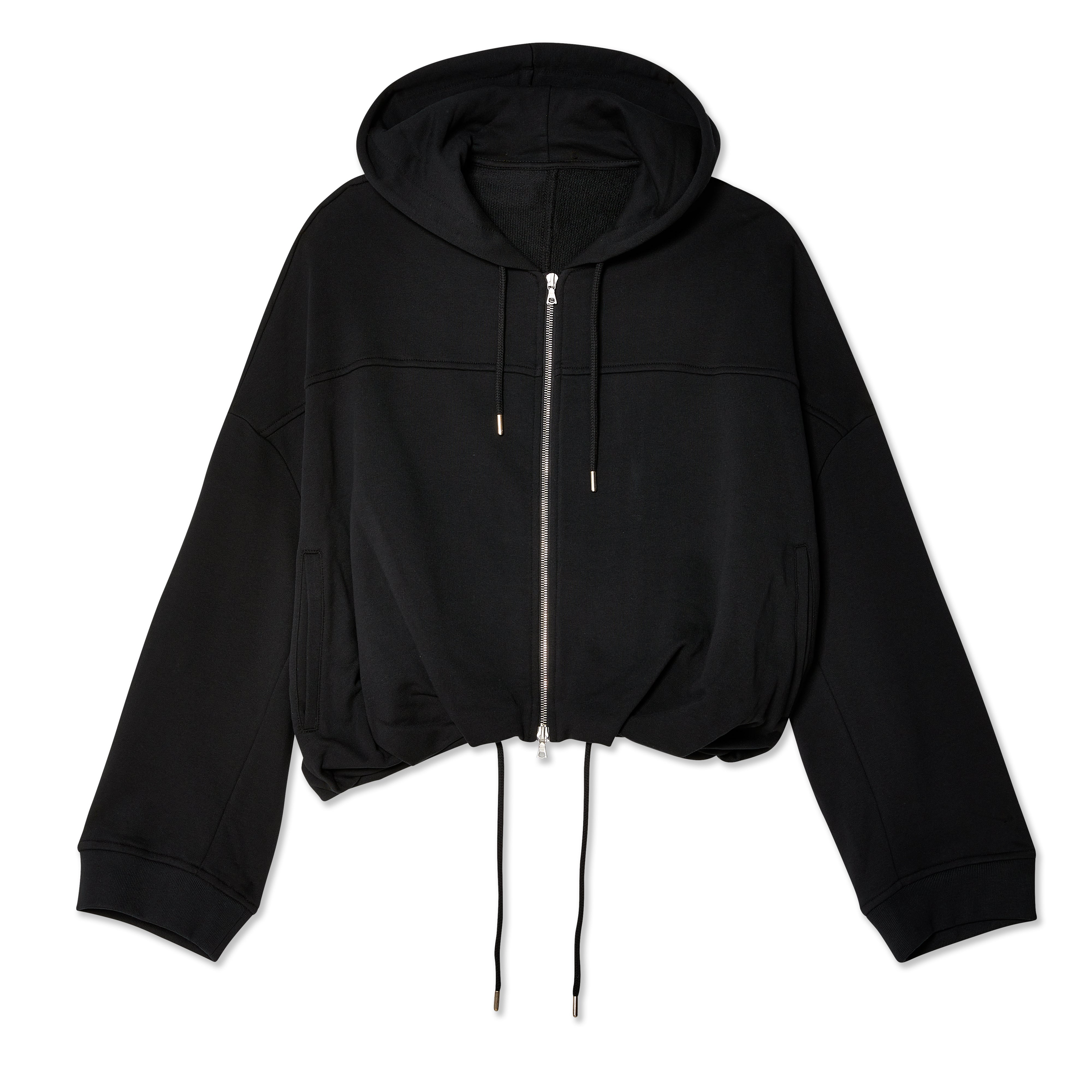 Dries van Noten: Women's Hasto Drawstring Cotton Hoodie (Black) | DSMNY ...