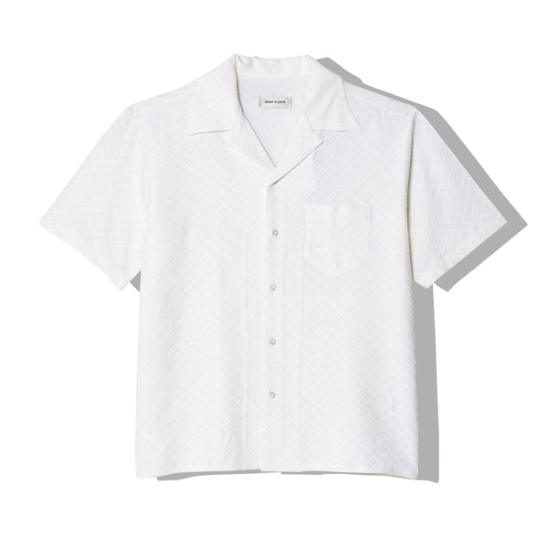 Ernest W. Baker - Men's Bowling Shirt - (White)