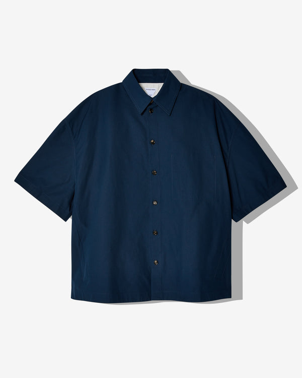 Bottega Veneta - Men's Compact Cotton Shirt - (Wave)